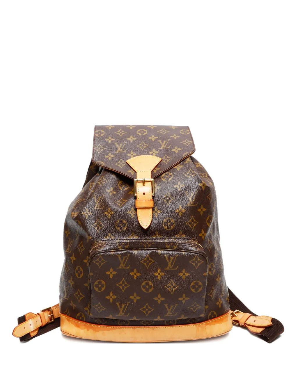 Louis Vuitton Pre-Owned 1997 Montsouris GM backpack - ブラウン Louis Vuitton Pre-Owned 1997 Montsouris GM backpack - ブラウン