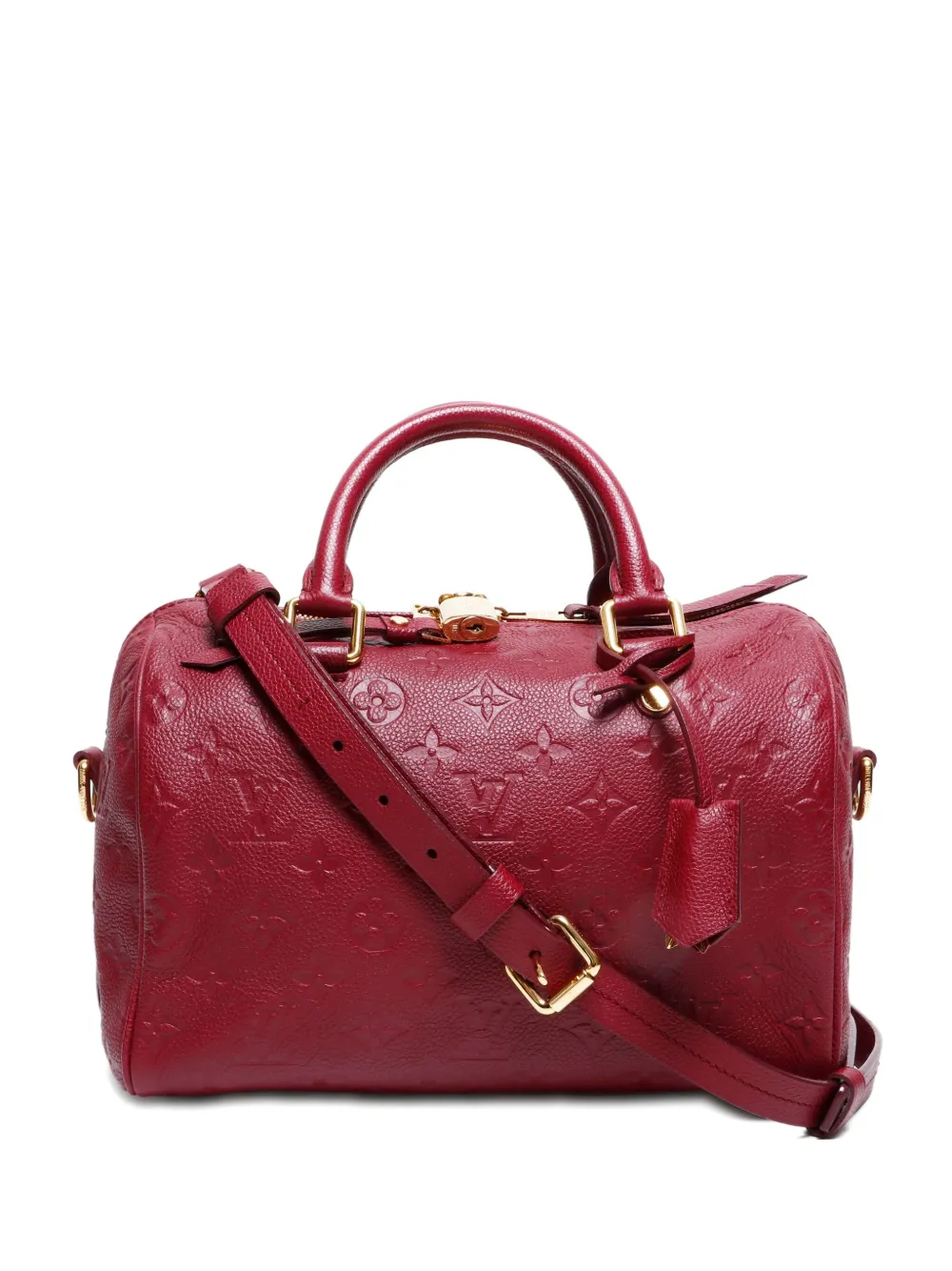 Louis Vuitton Pre-Owned 2012 Speedy Bandoliere 25 handbag - レッド Louis Vuitton Pre-Owned 2012 Speedy Bandoliere 25 handbag - レッド
