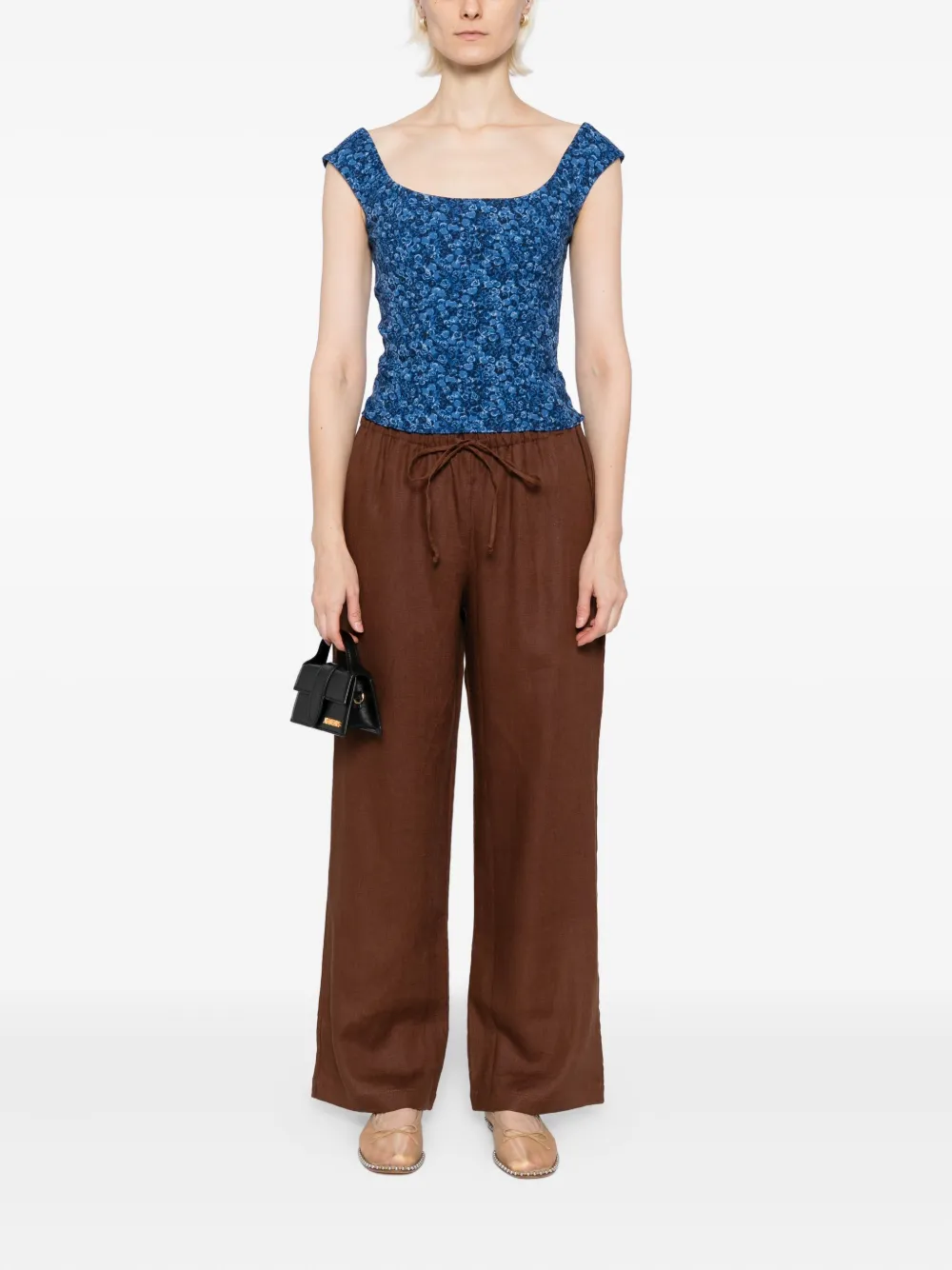 Reformation Olina broek - Bruin