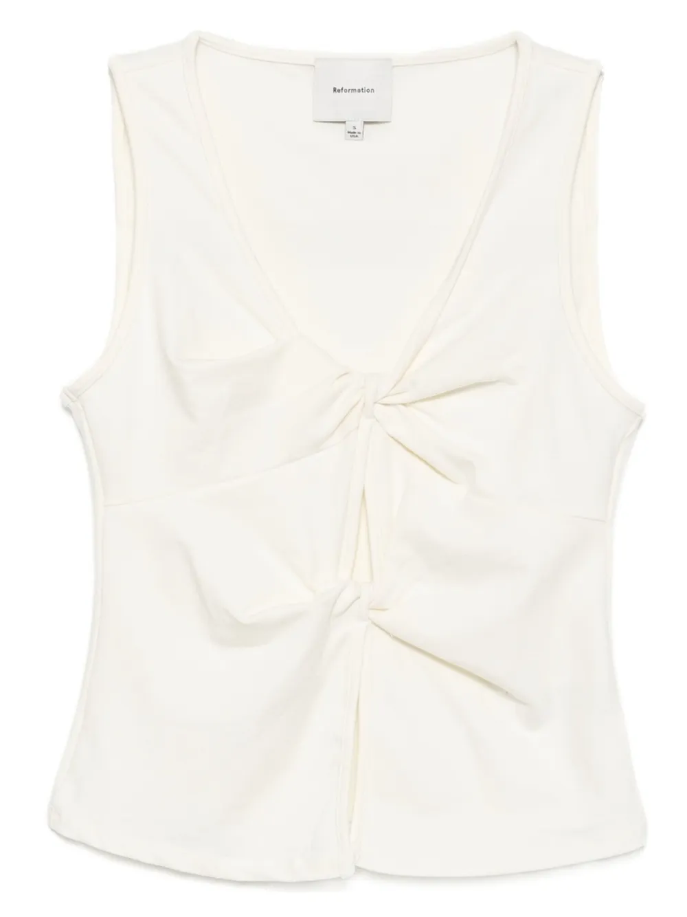 Reformation Tefi top Wit