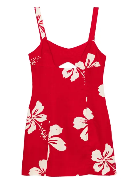 Reformation Belma Leinenkleid
