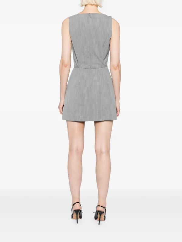 Reformation Taya Dress | Grey | FARFETCH JO