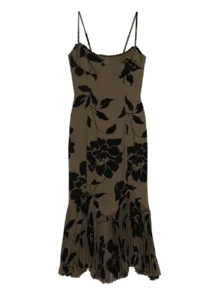cocktail dress green Hunter Green Sequined Short Dress