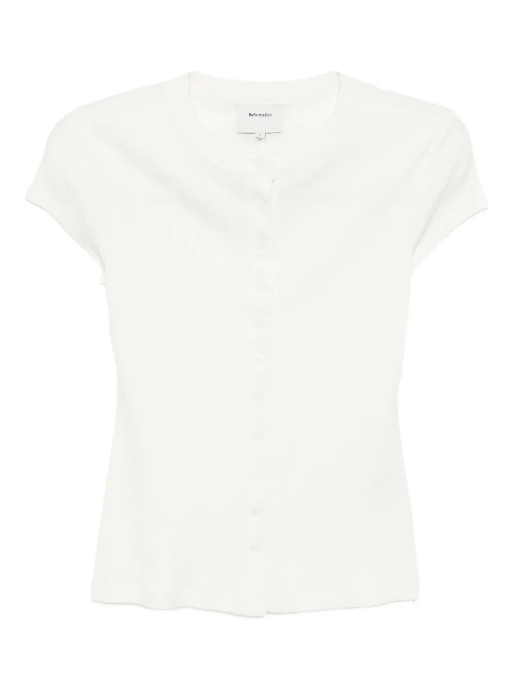 Reformation Raelynn Top In White
