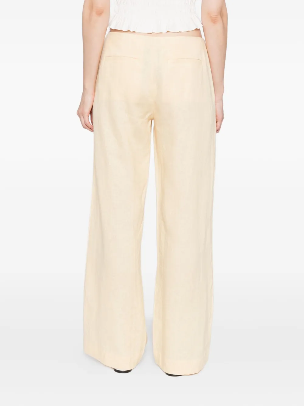 Reformation Vida broek Geel