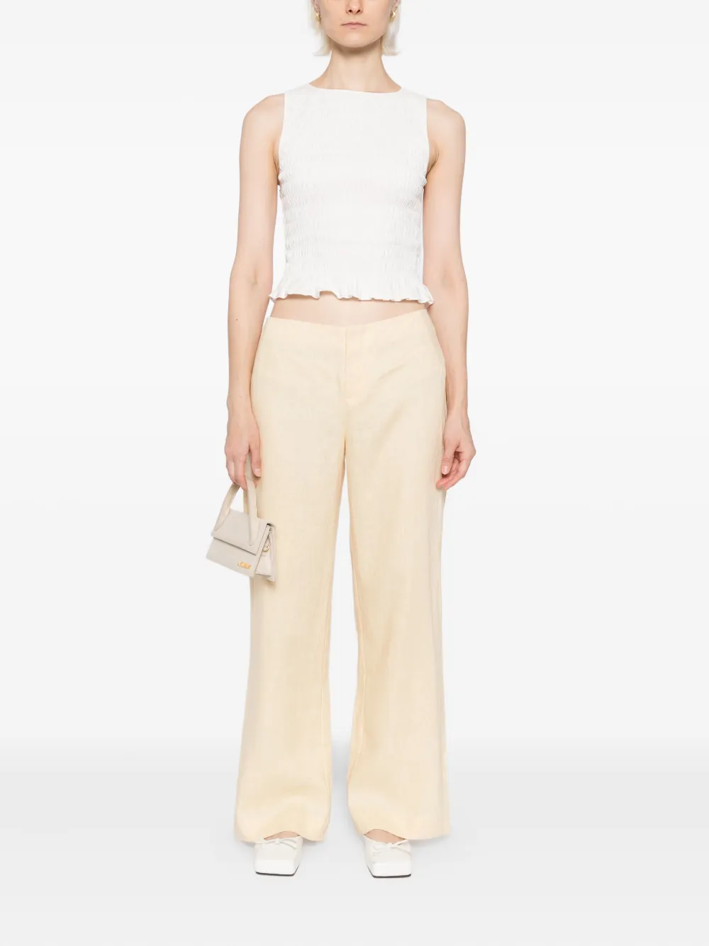 Reformation Vida broek - Geel