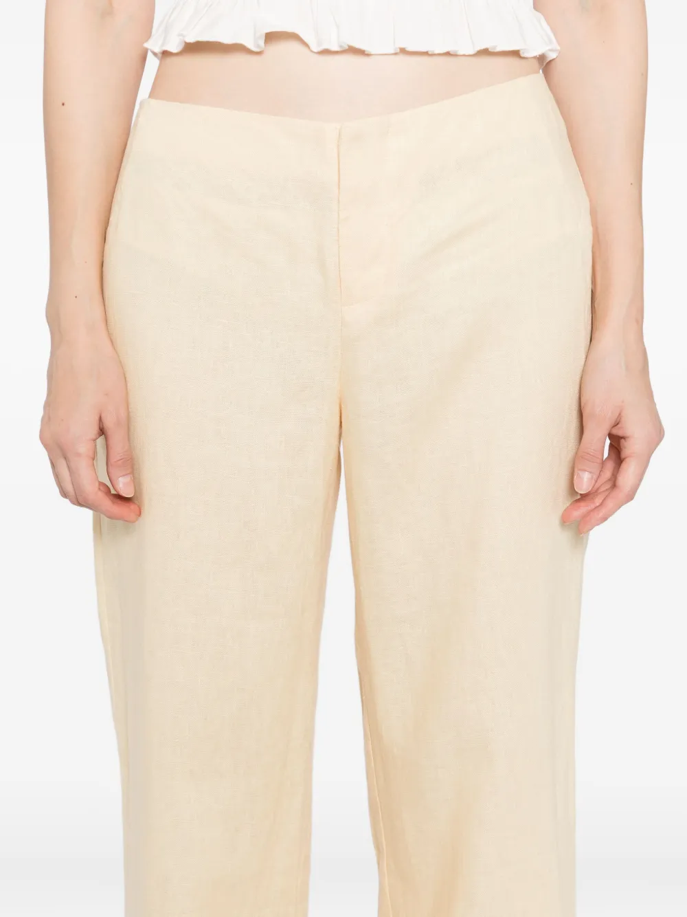 Reformation Vida broek Geel