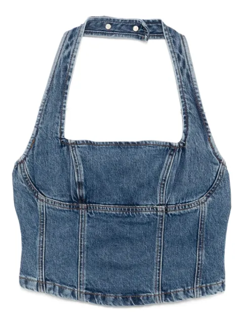 Reformation Lucinda denim top