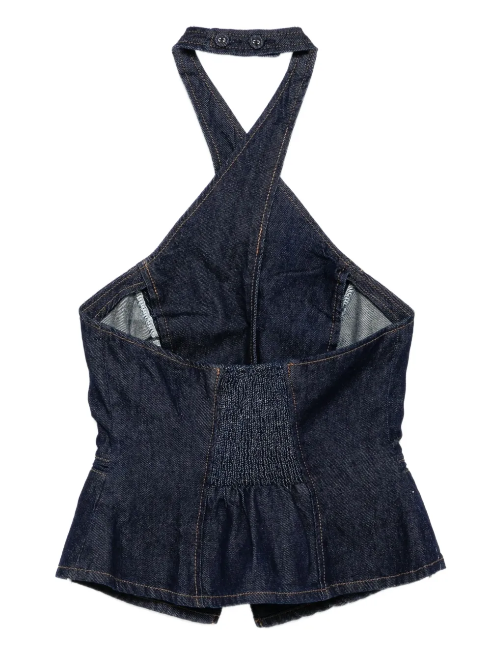 Reformation Tate denim top - Blauw