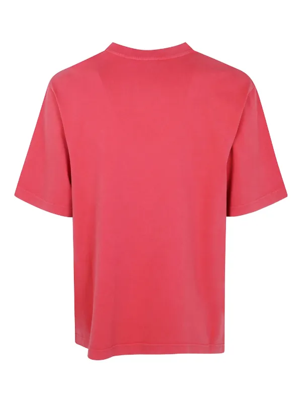 Tシャツ・カットソー Casablanca FW25 Casablanca Top Red (WPF25JTP028 01) Casablanca logo-print Organic Cotton T-shirt | Red | FARFETCH ID