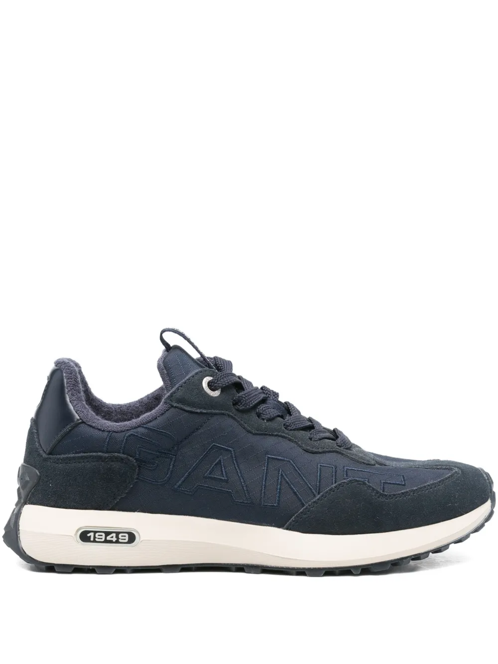 Gant embroidered-logo sneakers Blue