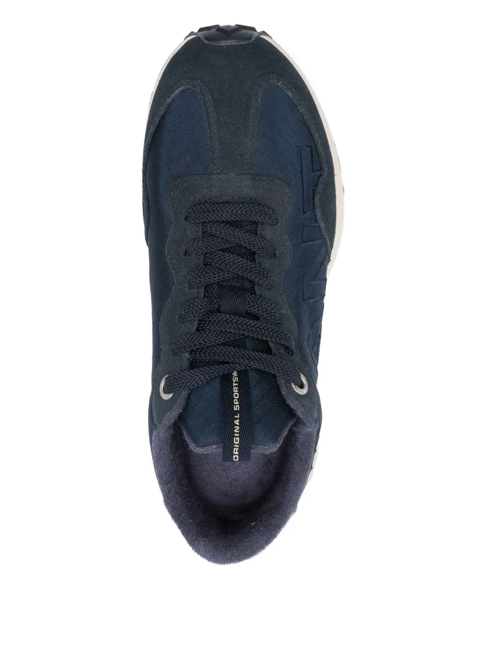 Gant Sneakers met geborduurd logo Blauw