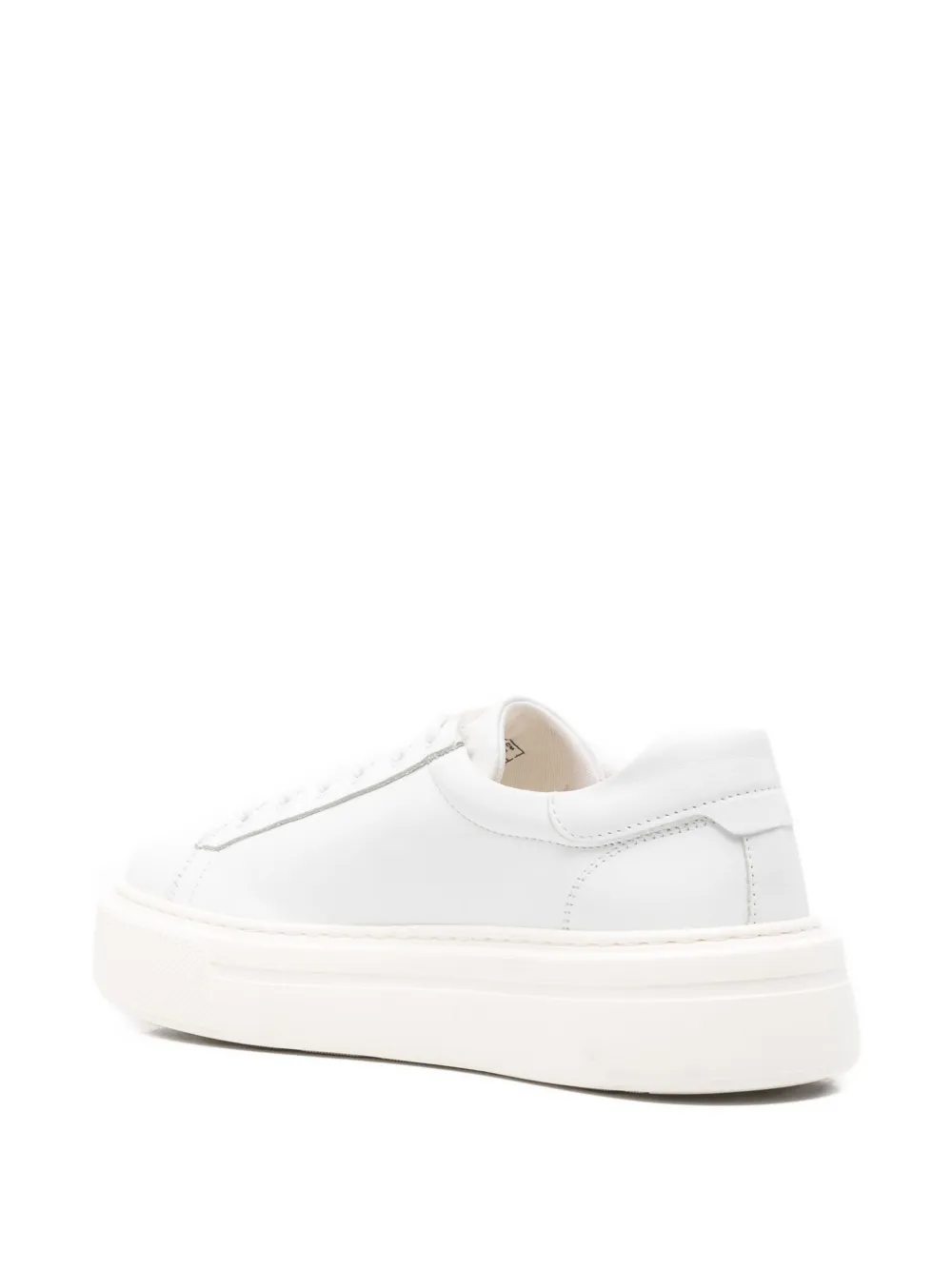 Gant leather platform sneakers White
