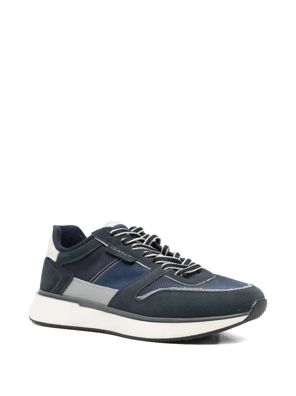 Gant Sneakers met vlakken en veters Blauw