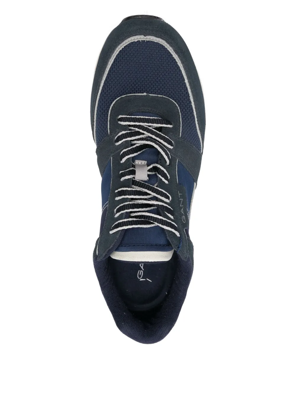 Gant Sneakers met vlakken en veters Blauw