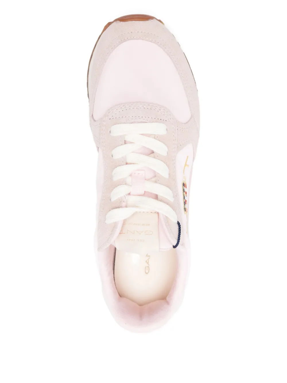 Gant logo-embroidered sneakers Pink