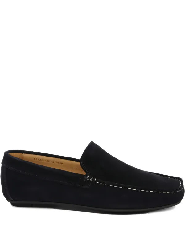 NWOT Gant Navy Blue Suede Loafers Leather loafers Boery Gant | color Navy blue | Gomez.pl/en main image 3