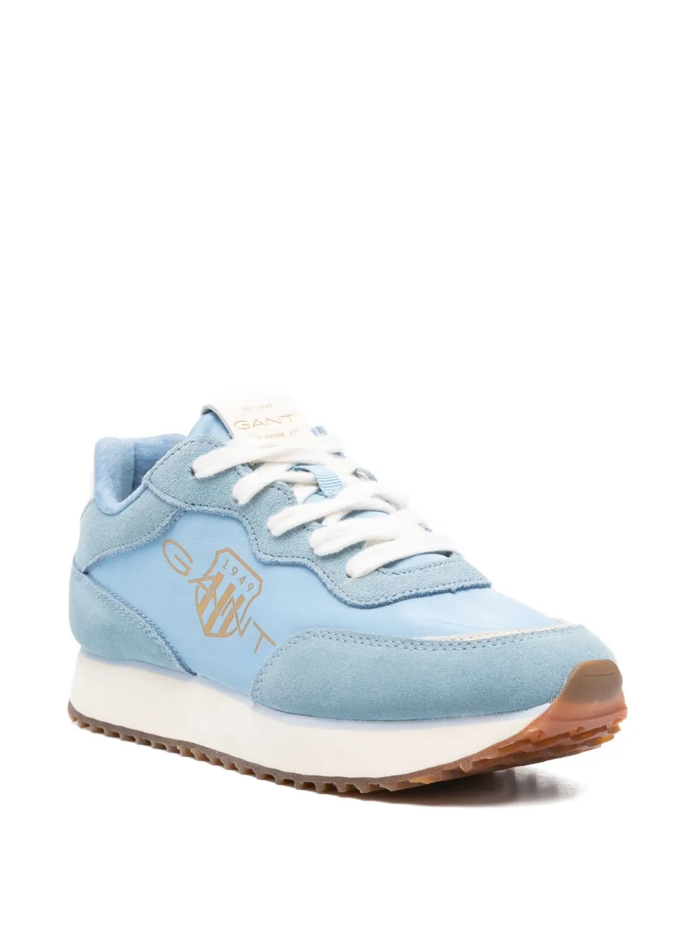 Gant logo-detail sneakers - Blauw