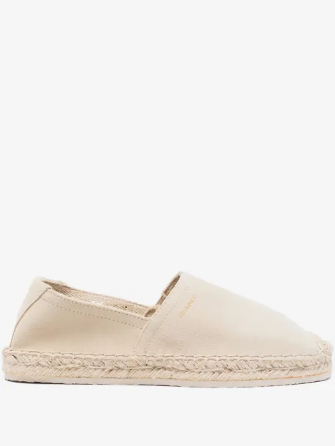 Gant Flache Espadrilles aus Wildleder