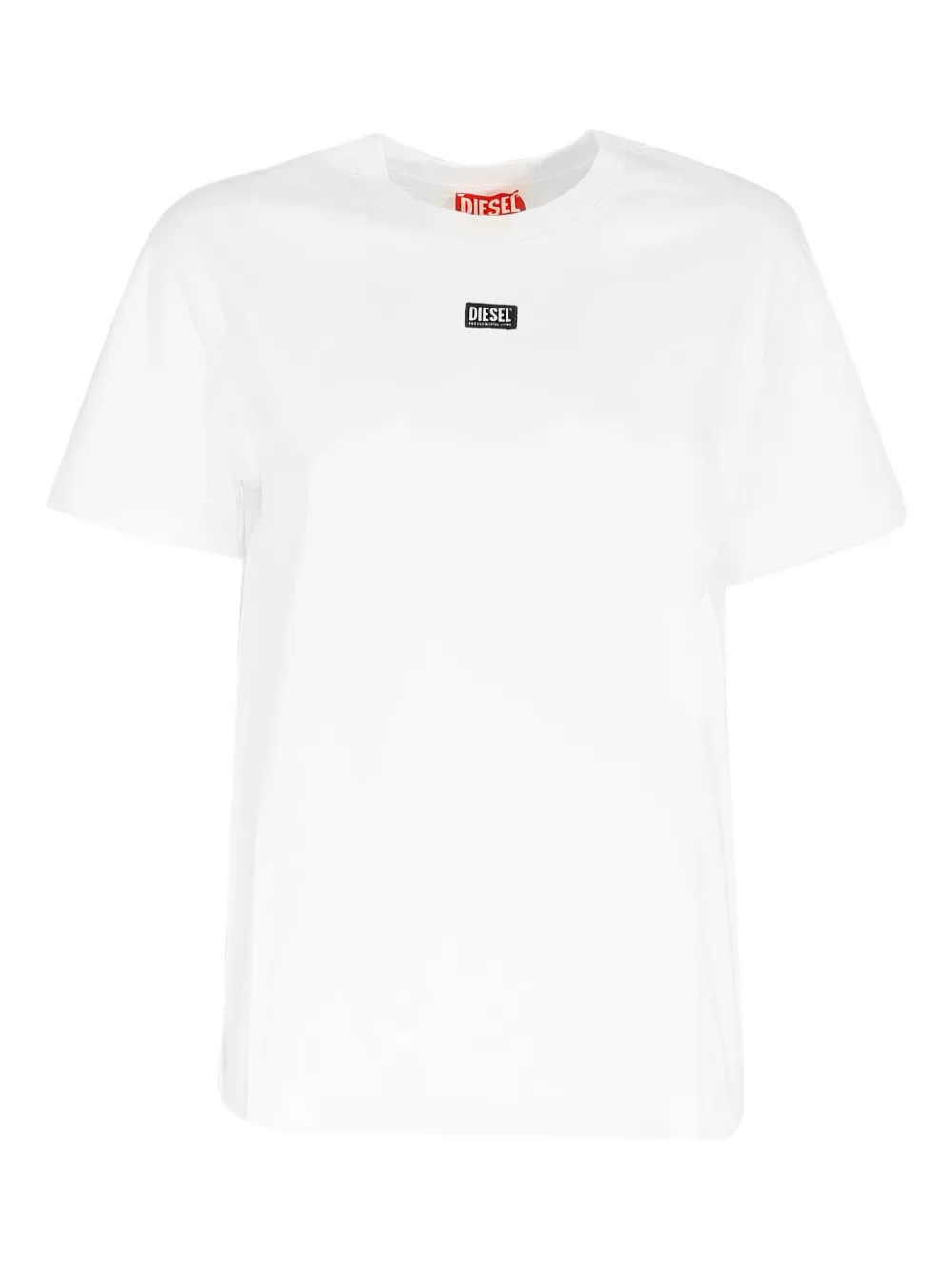Diesel logo t-shirt Wit