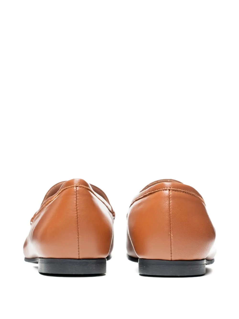 Poche Paris Estelle leren loafers - Bruin