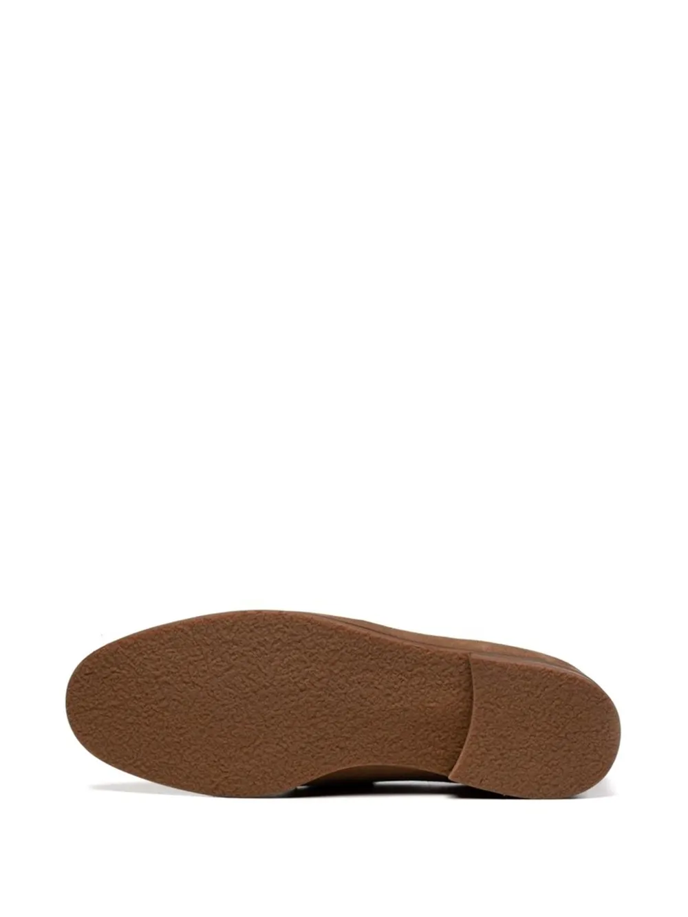 Poche Paris Leon horsebit-detail suede loafers Brown