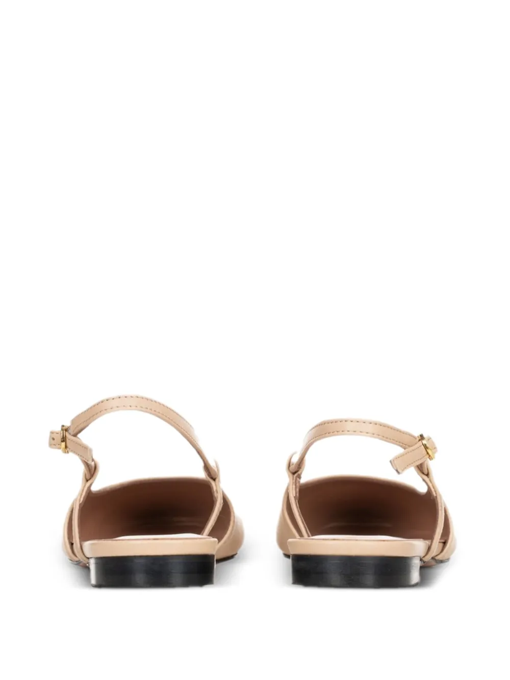 Poche Paris Yvette slingback two-tone pumps Neutrals