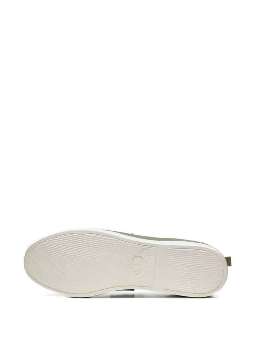 Poche Paris suede striped loafers Green