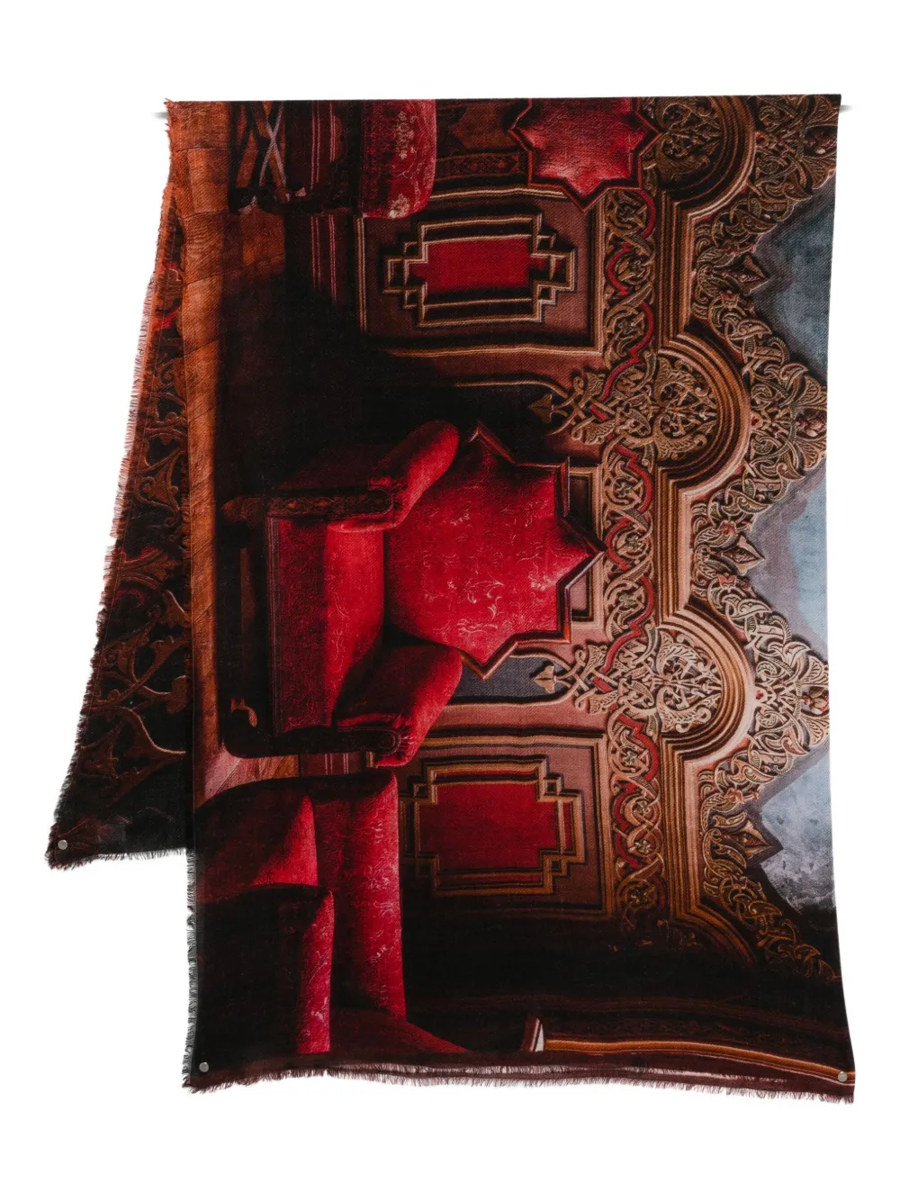 Faliero Sarti Chocolate House Scarf In Multi