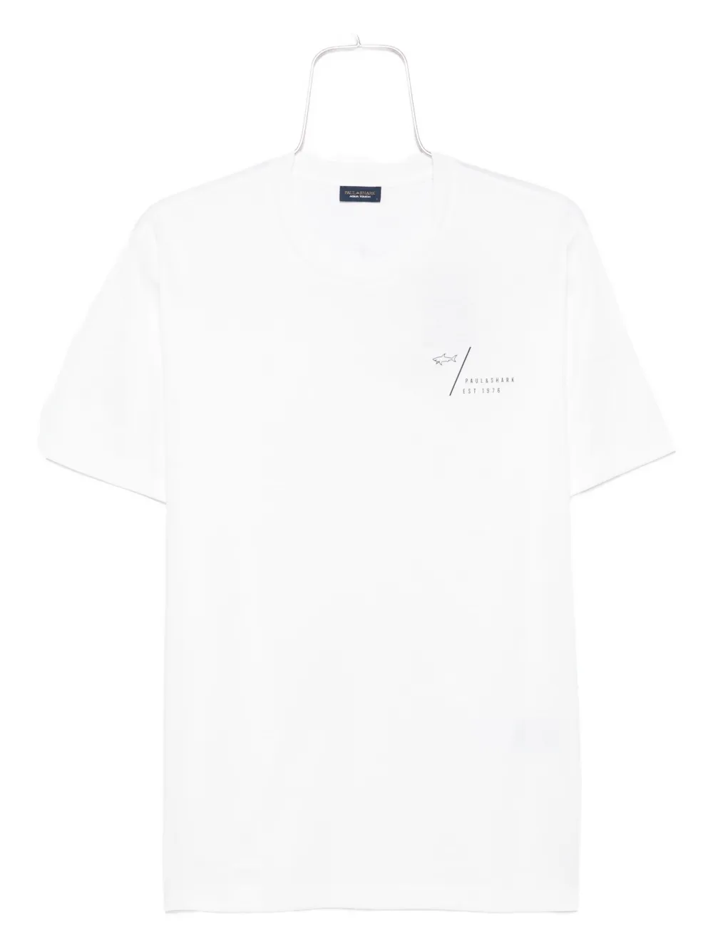 Paul & Shark Logo-print Cotton T-shirt In White