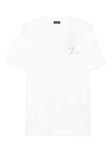 Paul & Shark logo-print cotton T-shirt