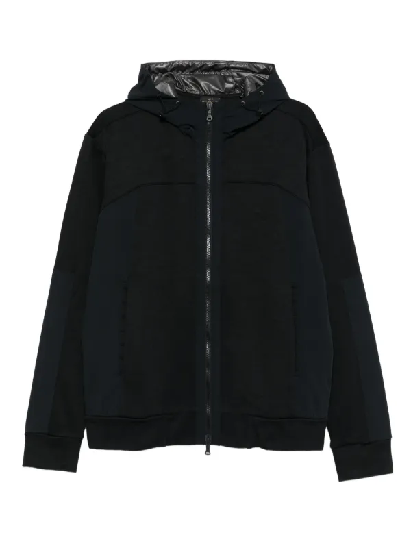 シャークデザイン ジップアップパーカー 黒 Paul & Shark ジップアップ パーカー | ブラック | FARFETCH JP