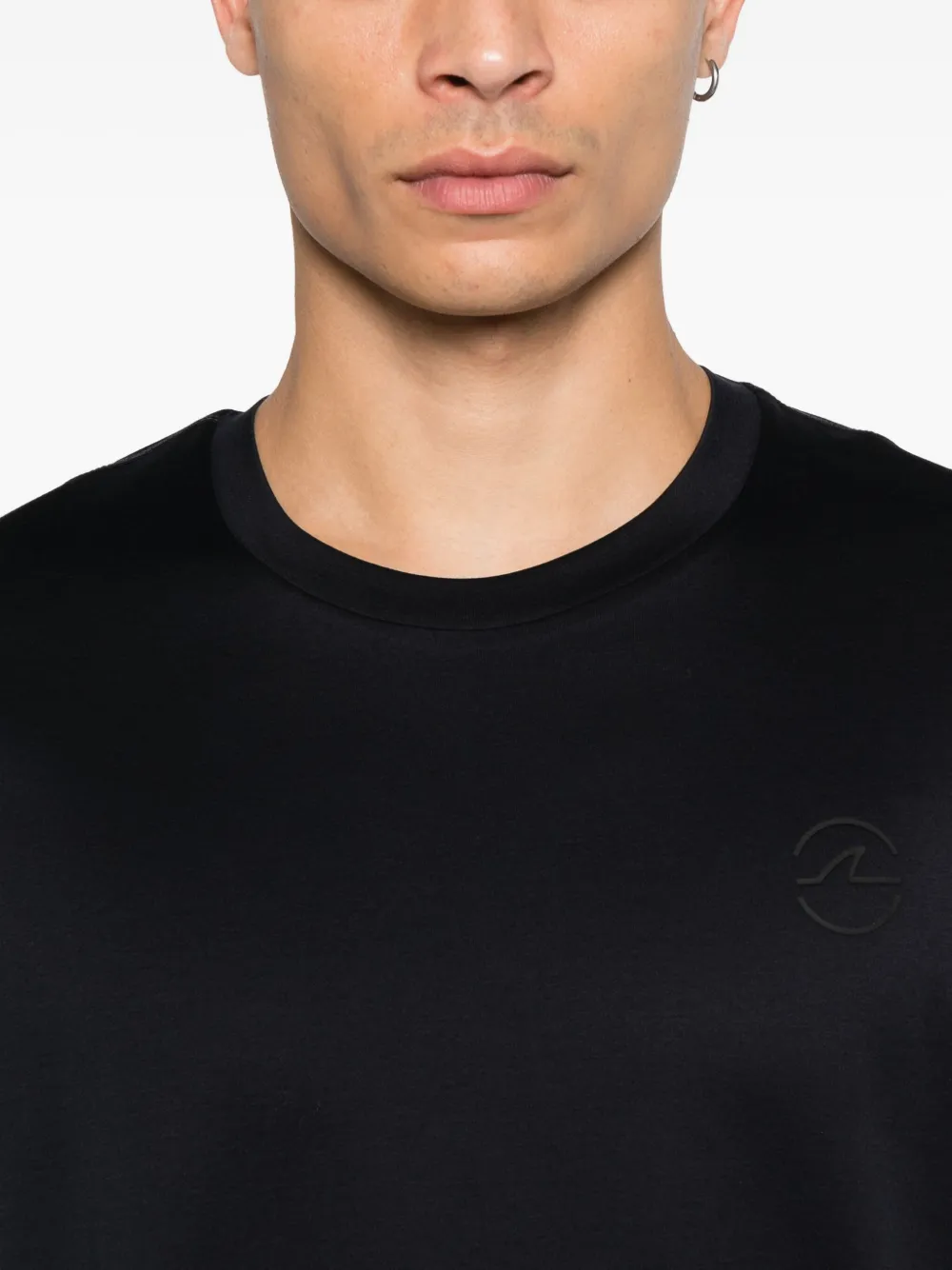 Paul & Shark T-shirt met logodetail Blauw