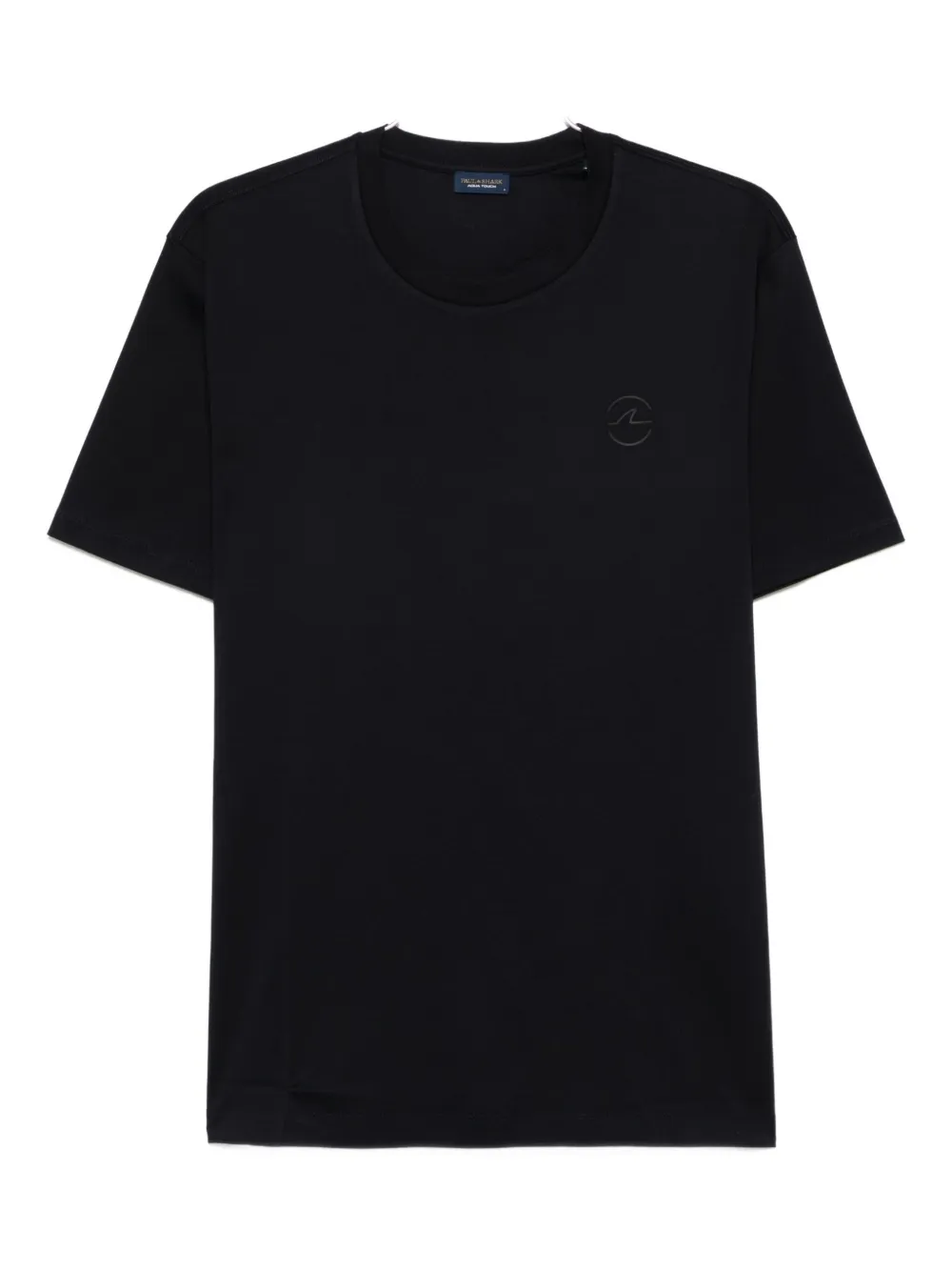 Paul & Shark Back-print Cotton T-shirt Clothing In Black