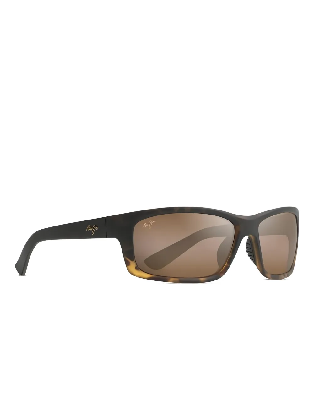 Maui Jim Kanaio Coast tortoise-ombre rectangle sunglasses - Bruin