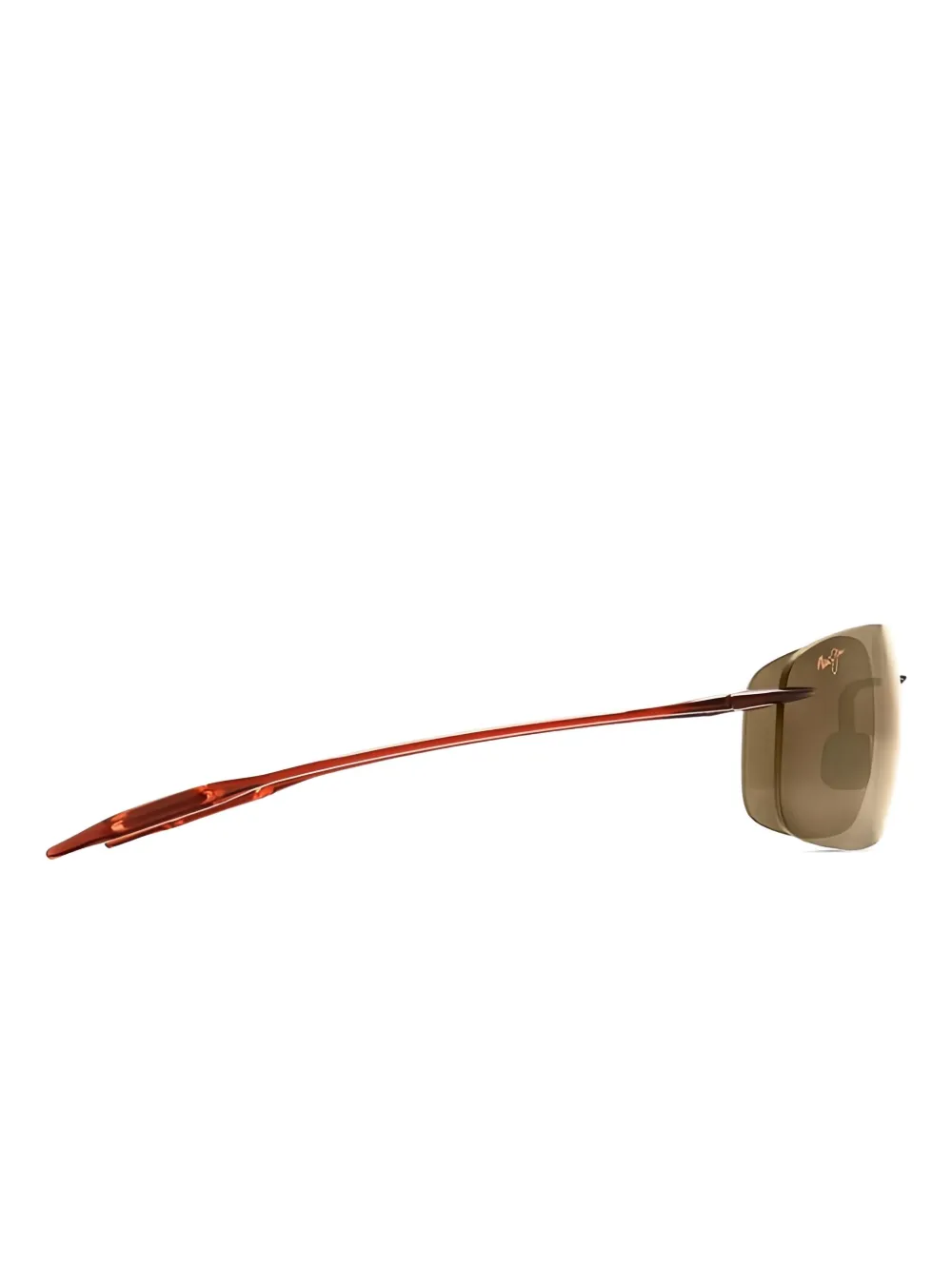 Maui Jim Breakwall rimless sunglasses Bruin