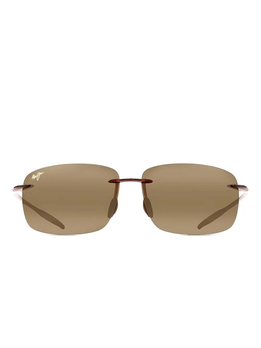Maui Jim Breakwall rimless sunglasses Bruin