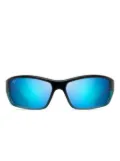 Maui Jim Barrier Reef biker-frame sunglasses - Blue