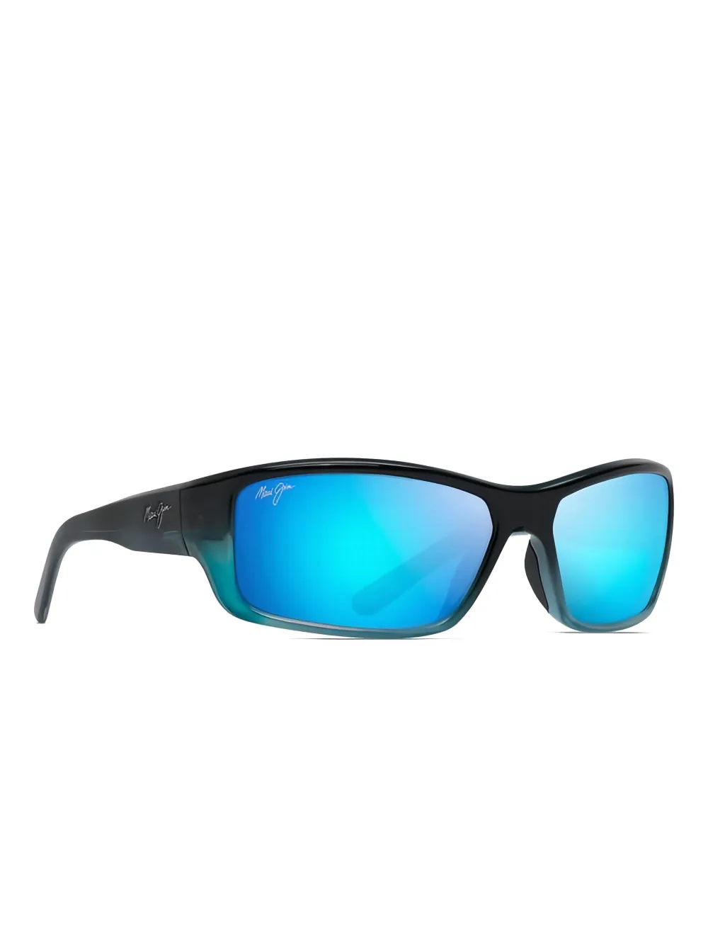 Maui Jim Barrier Reef biker-frame sunglasses Blauw