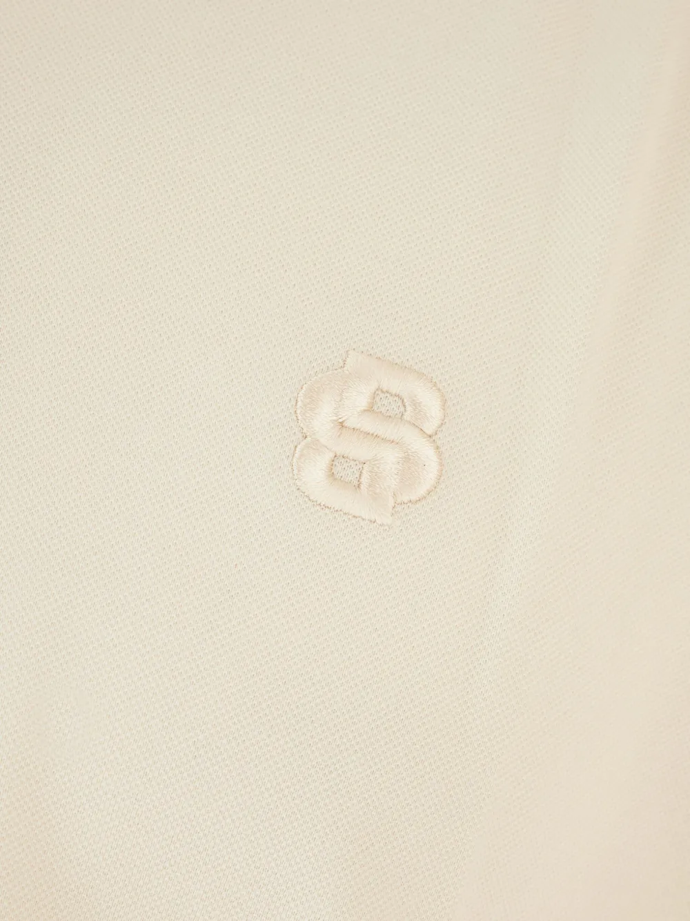 HUGO Poloshirt met geborduurd logo Beige