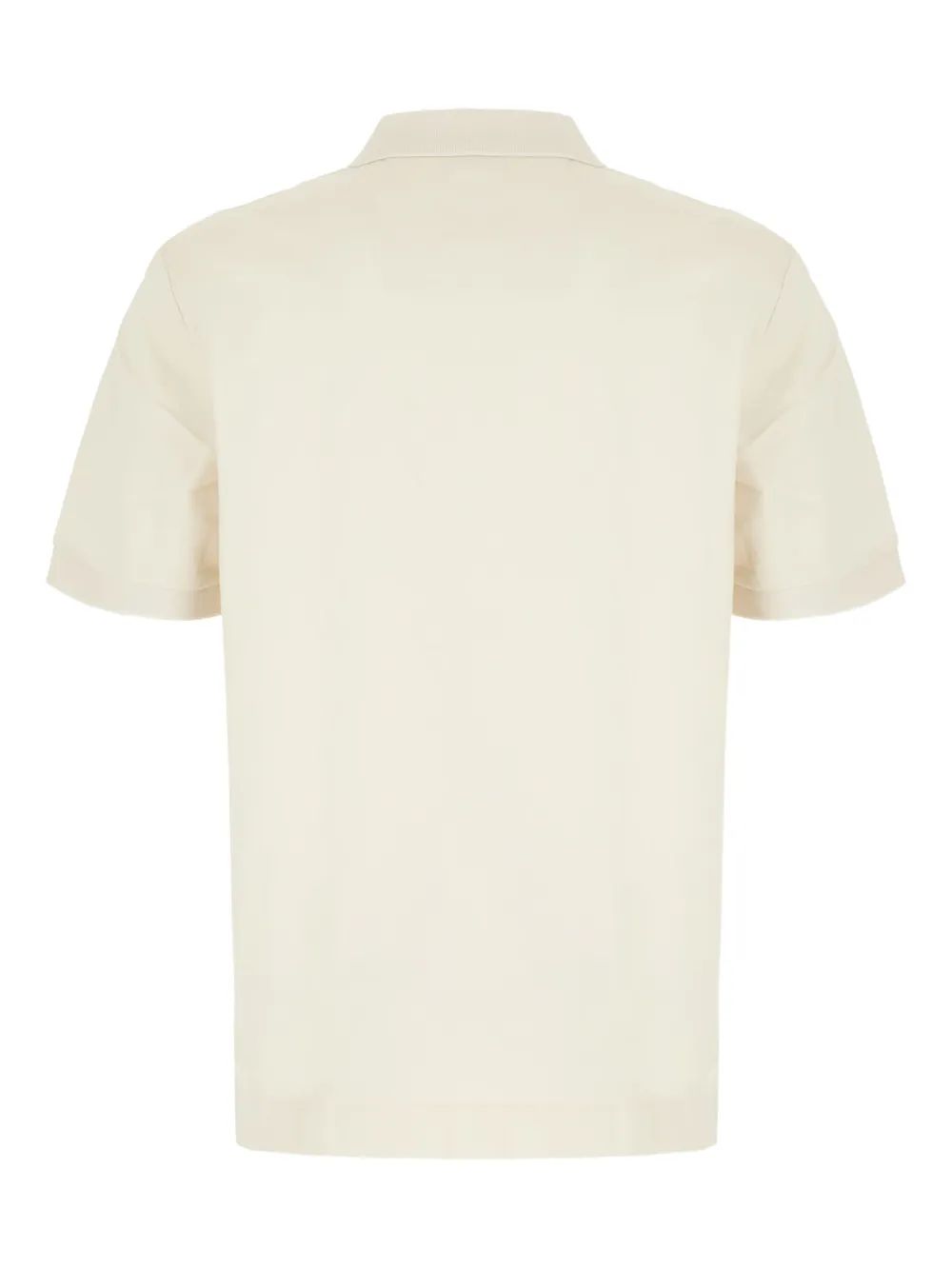 HUGO Poloshirt met geborduurd logo - Beige