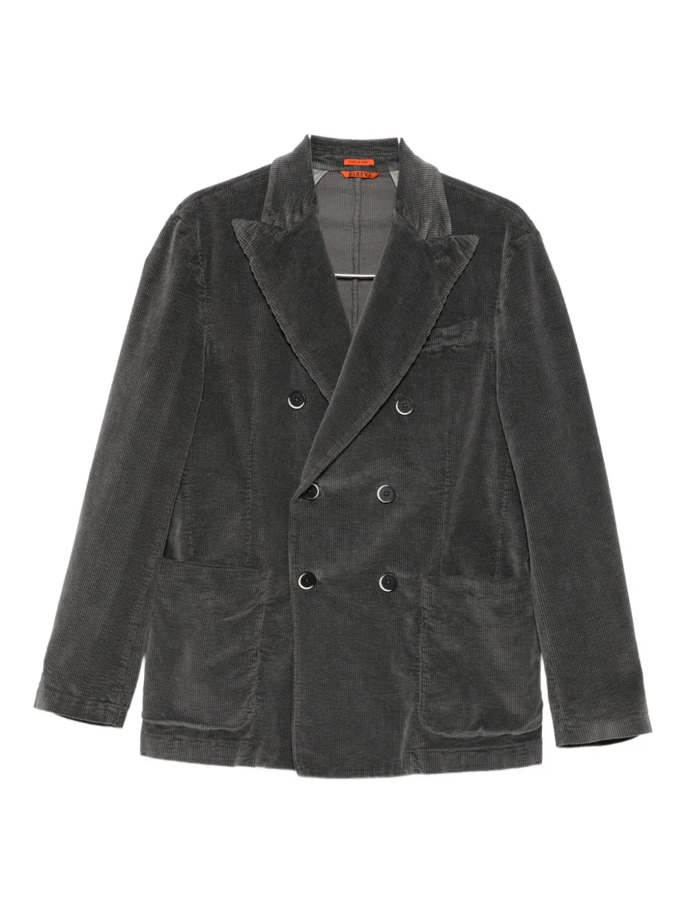 Barena Venezia Double-breasted Blazer In Gray