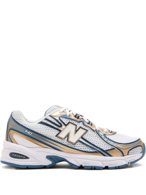 New Balance 740 mesh-panel metallic-detail sneakers