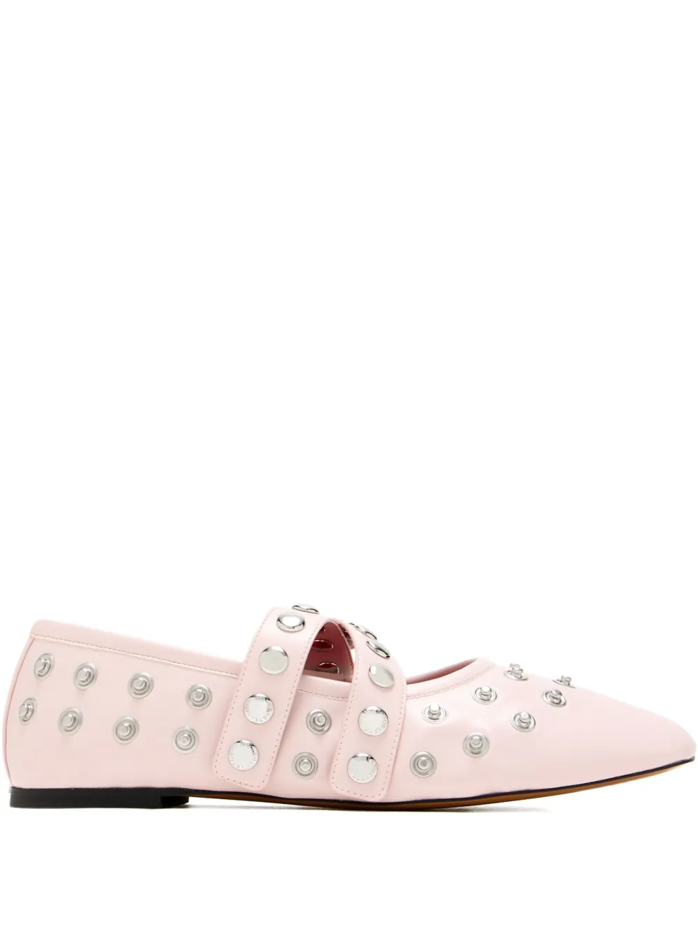 Stella McCartney Ballerine con borchie - Rosa