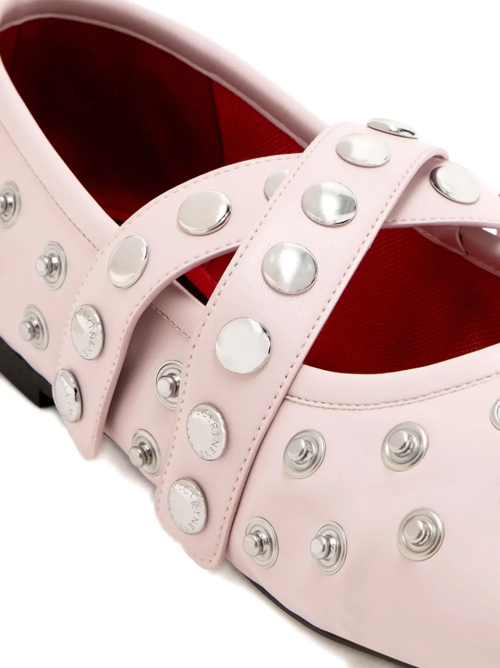 Stella McCartney Ballerina's met studs Roze