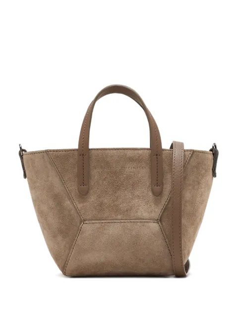 Brunello Cucinelli BC Duo leather cross body bag