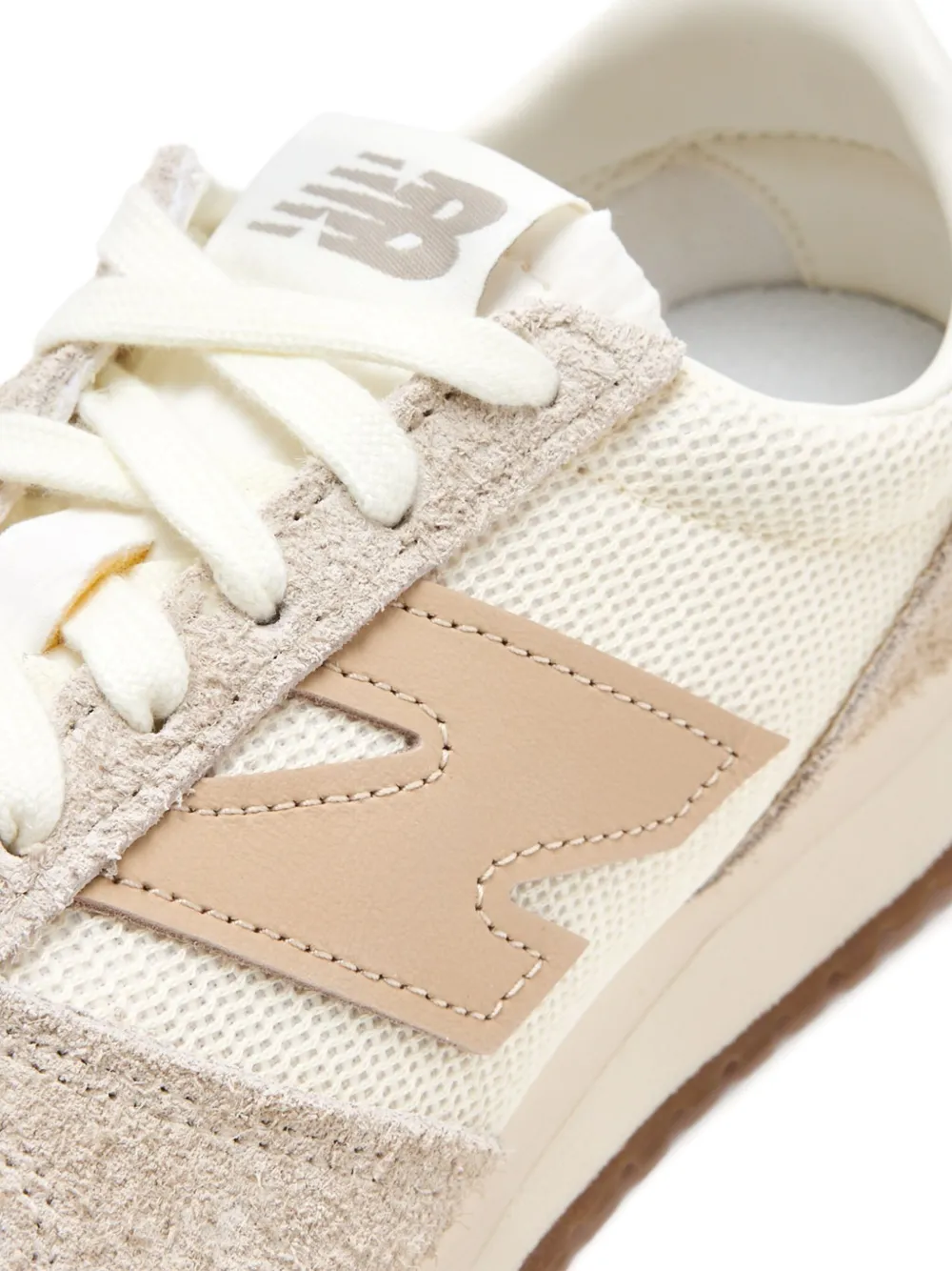 New Balance 471 suede mesh sneakers Neutrals