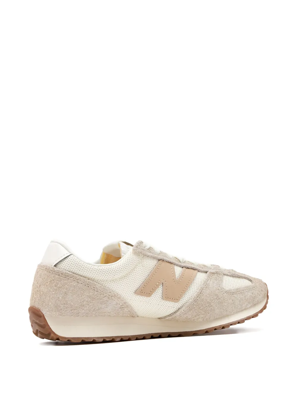 New Balance 471 suede mesh sneakers Neutrals