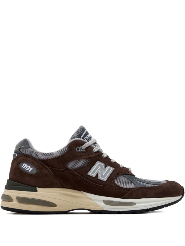 New Balance Made In UK 991v2 スニーカー | ブラウン | FARFETCH JP