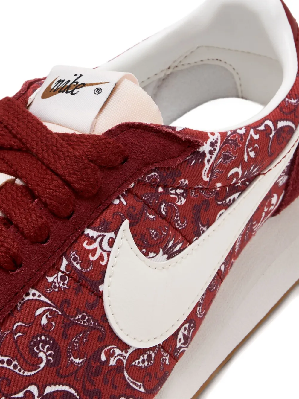 Nike LD-1000 paisley-print low-top sneakers Red